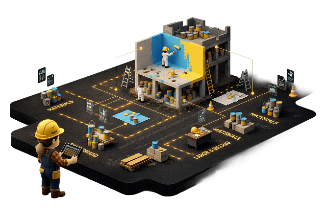 Keep painting projects on track using AI